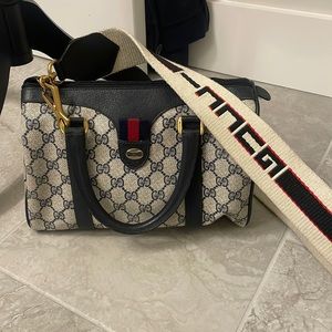 Gucci removable strap top handle bag